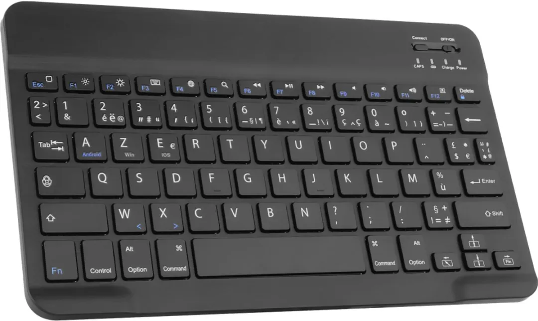 Just in Case Cazy iPad Pro 11 2020 Hoes met Toetsenbord - AZERTY - Zwart