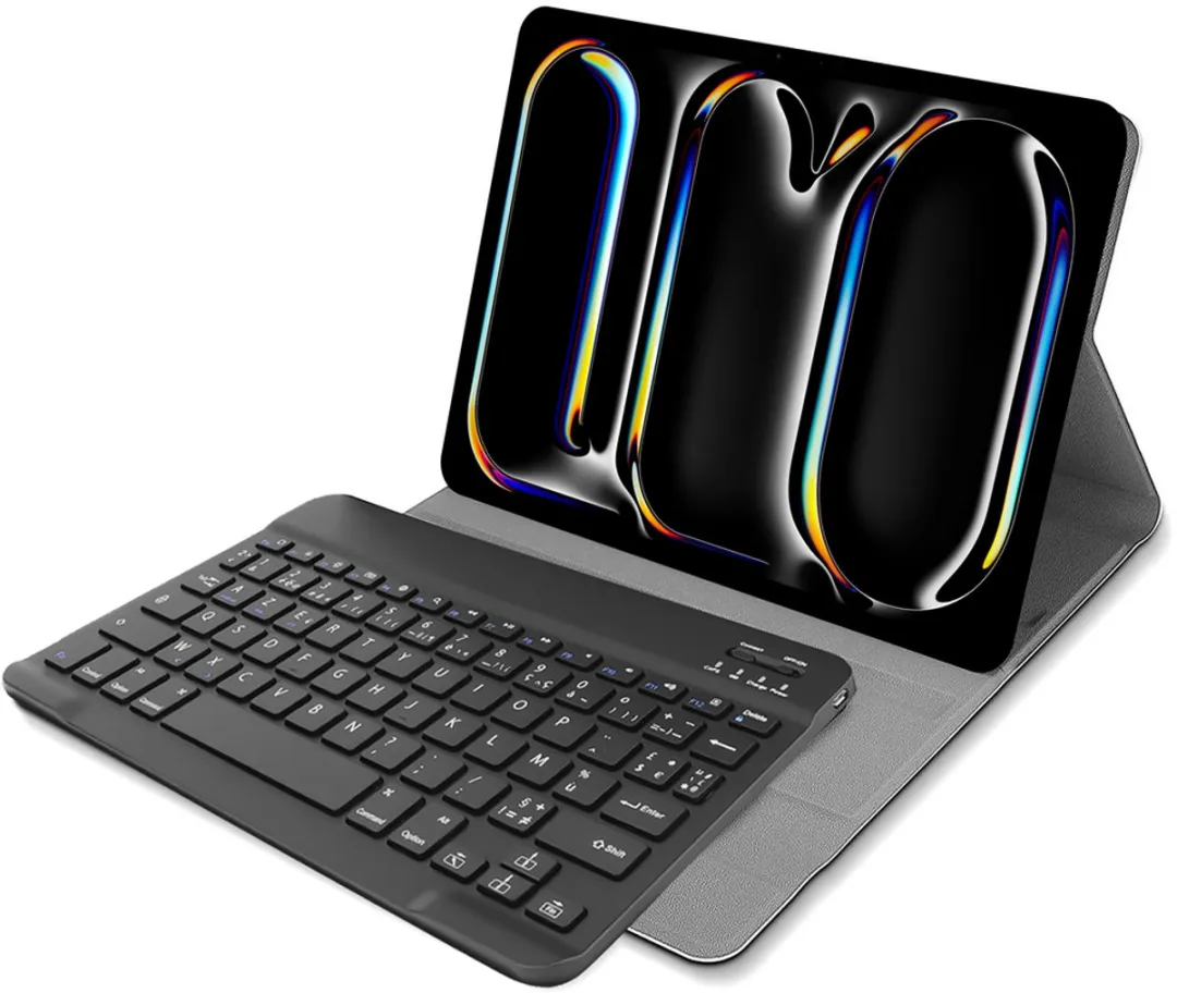 Just in Case Cazy iPad Pro 11 2020 Hoes met Toetsenbord - AZERTY - Zwart