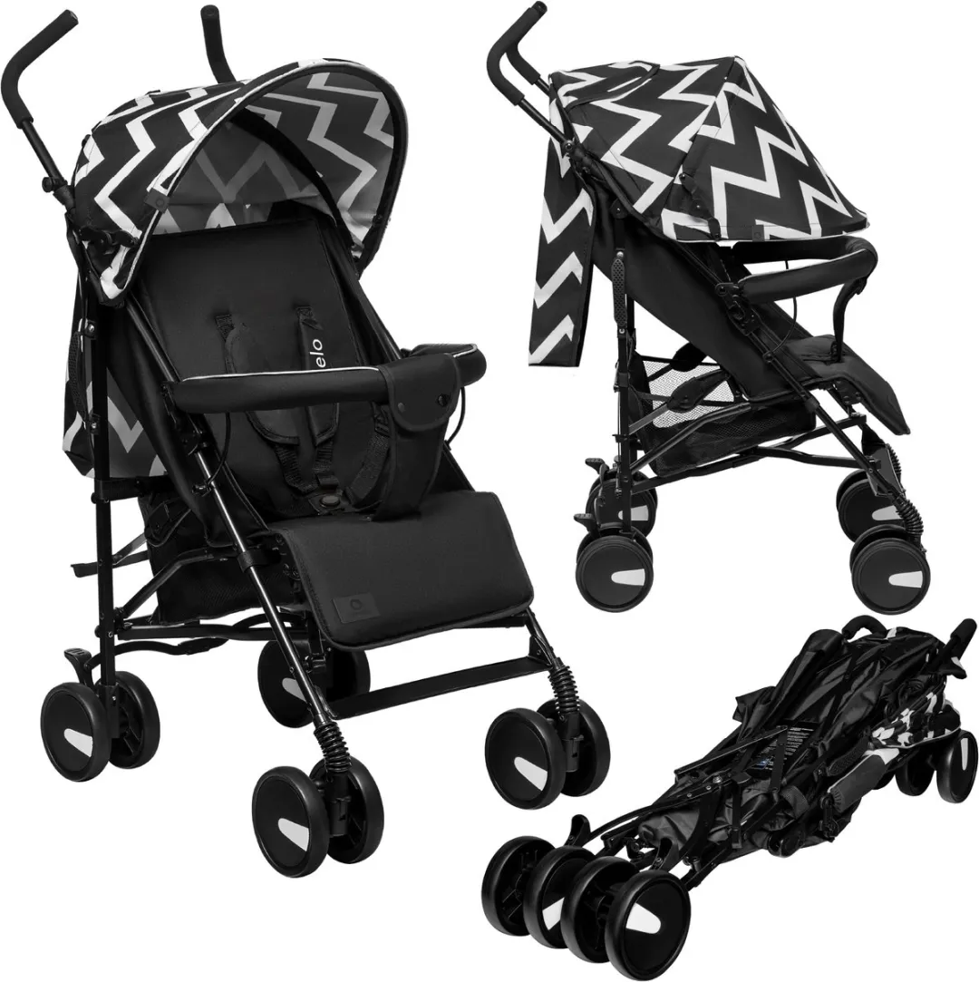 Lionelo Elia Oslo Buggy - 5-Punts Gordel - Muskietennet - 7kg