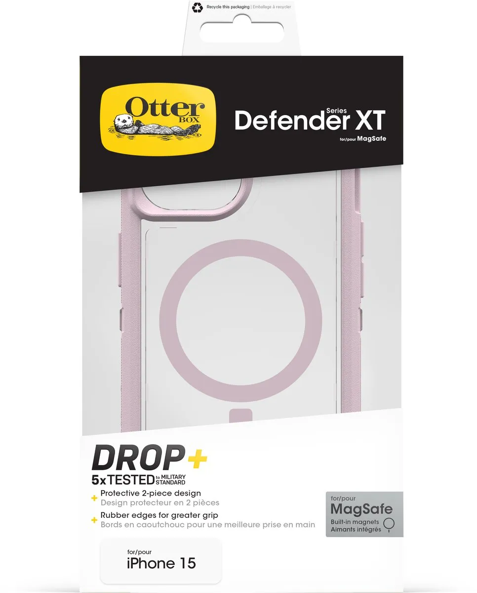 OtterBox Defender XT 77-98198 Backcover - iPhone 13/14/15/16e - Transparant