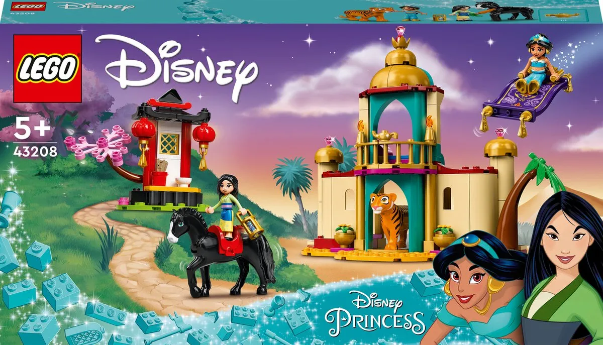 LEGO Disney Jasmines en Mulans Avontuur 43208