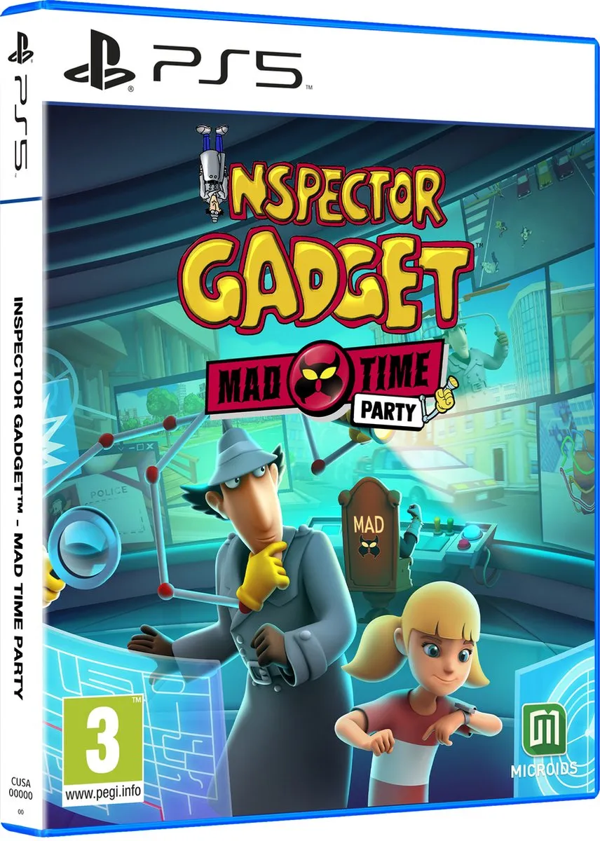 Mindscape Inspector Gadget Mad Time Party PS5 - 4 Spelers Offline