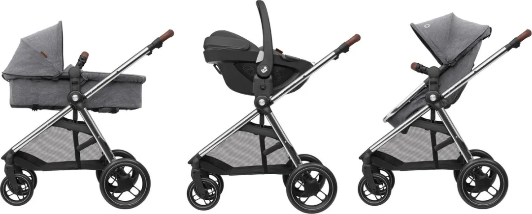 Maxi-Cosi Zelia³ Luxe Kinderwagen 2-in-1 - Twillic Grey