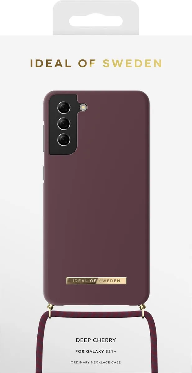 iDeal of Sweden Ordinary Phone Case S21 Plus Deep Cherry - IDONCAW21-S21P-323 - afbeelding 3 van 4