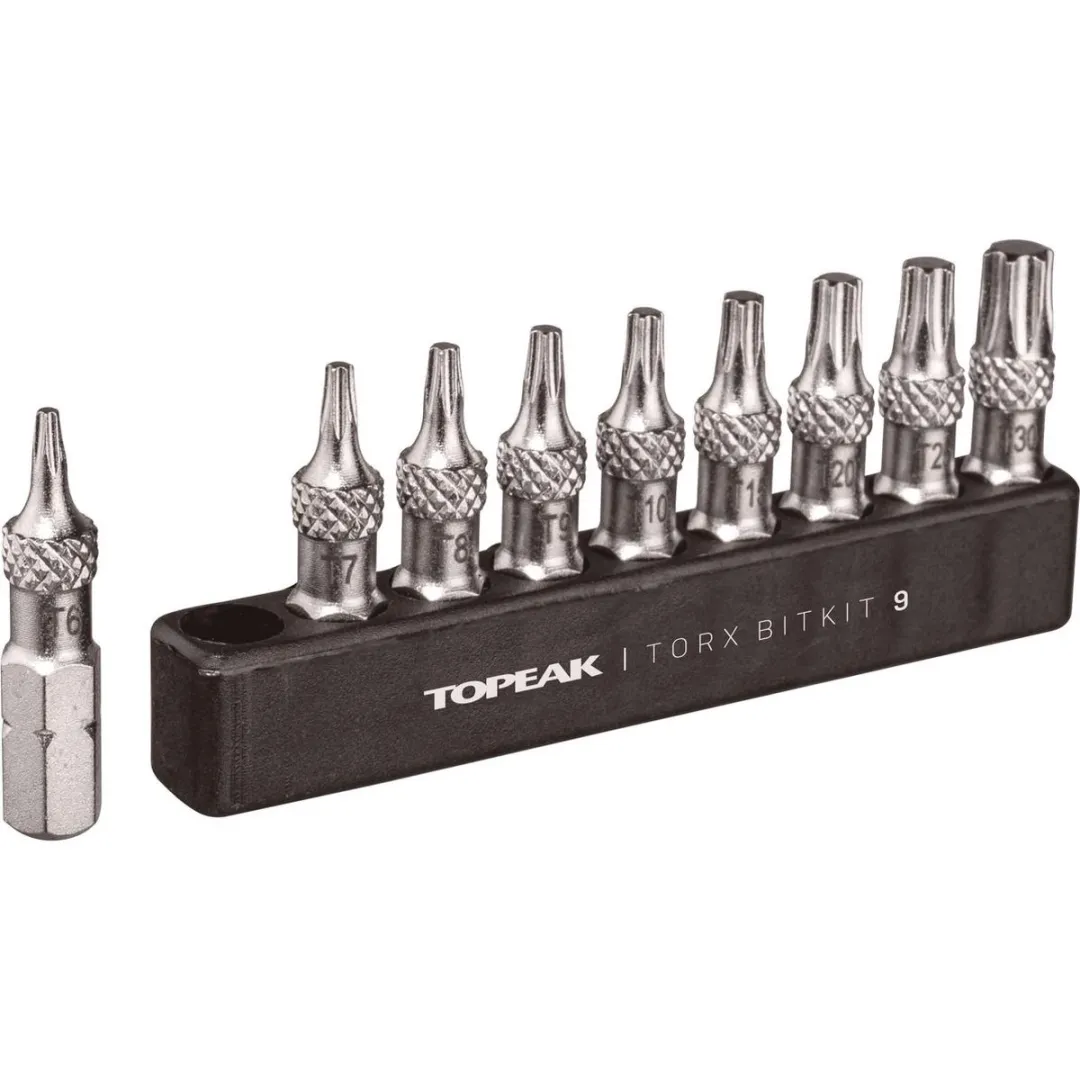 Topeak Torx BitKit 9 Lange Bit Set