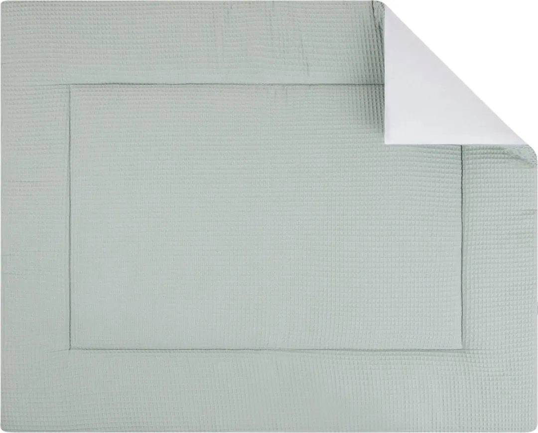BINK Bedding Boxkleed Pique Olijfgroen 71x122cm