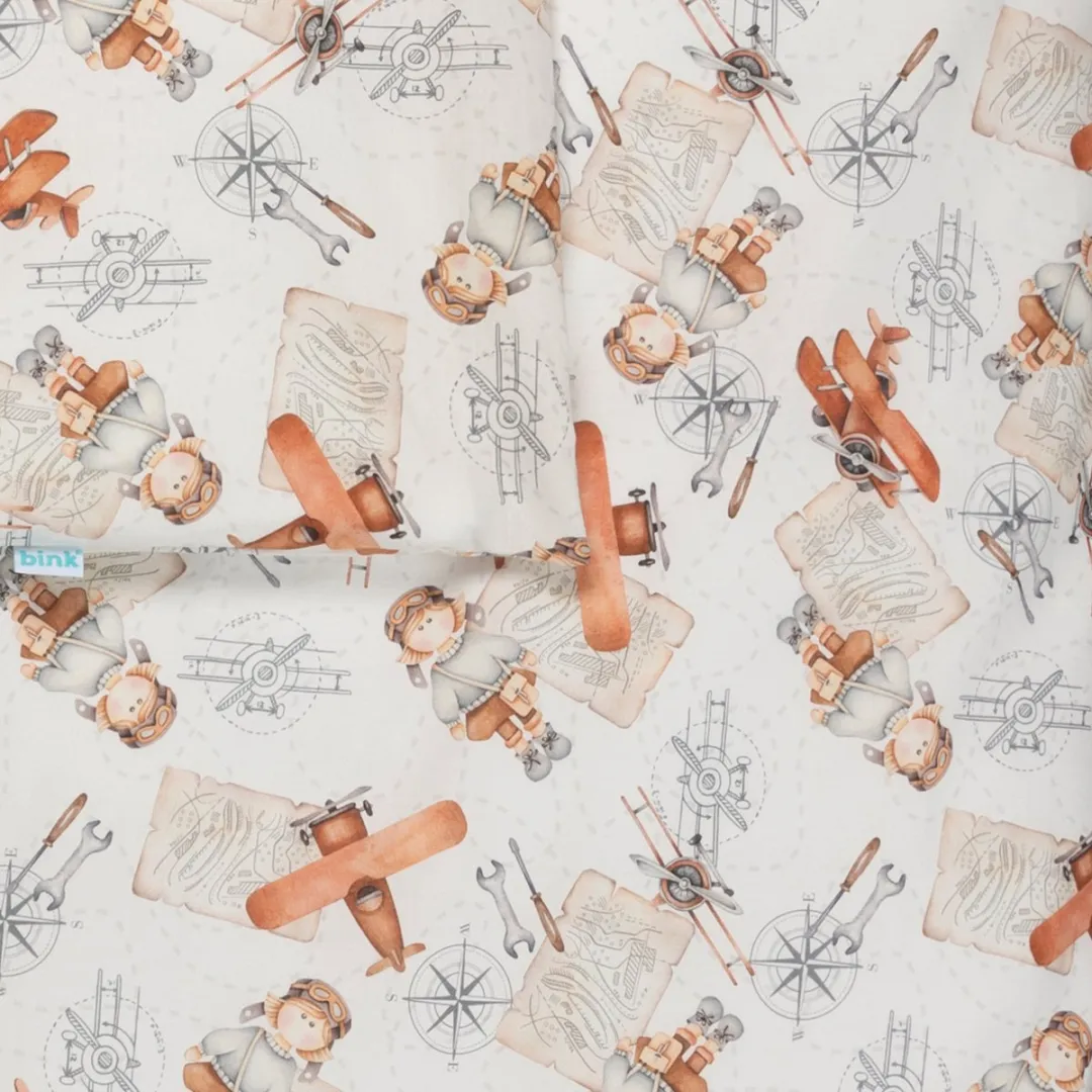 BINK Bedding Raf Dekbedovertrek 80x60cm - Wieg - 5 Kleuren