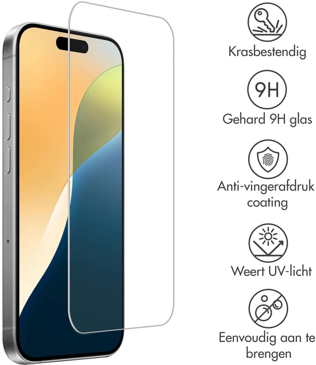 Imoshion Screenprotector Gehard Glas 3 Stuks - Apple iPhone 17