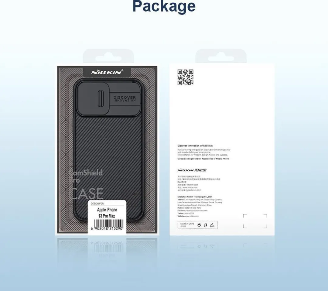 Nillkin iPhone 13 Pro Max Hoesje 0239 - Zwart
