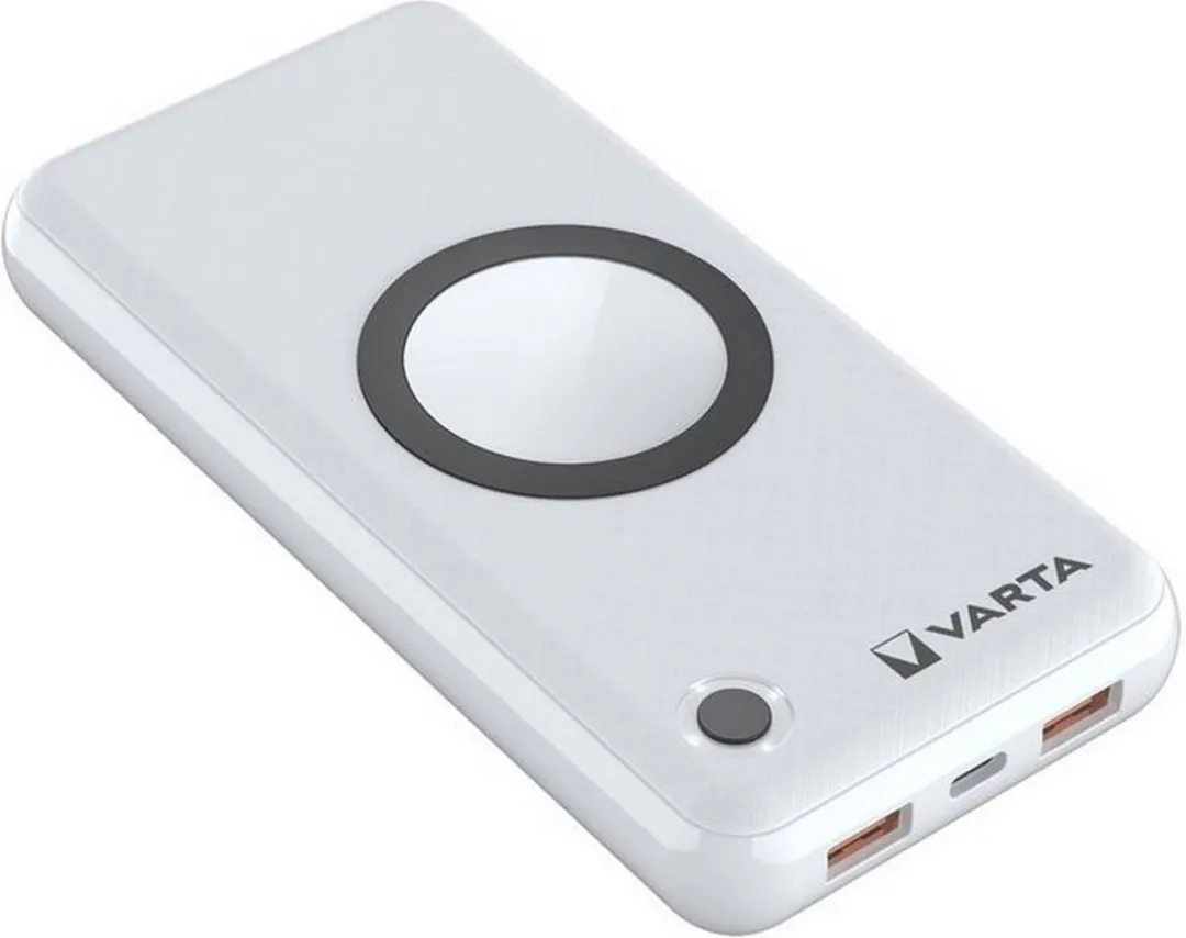 VARTA 766054 Wireless Powerbank 20000mAh - Zilver