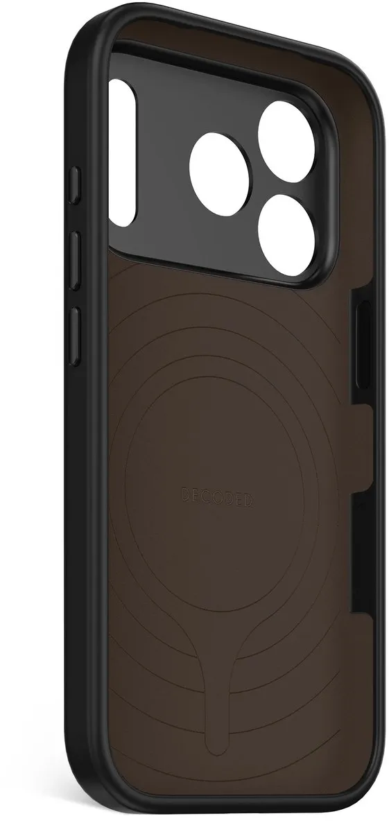 Decoded D25IPO17PBCS9PK Siliconen Hoesje iPhone 17 Pro - Zwart