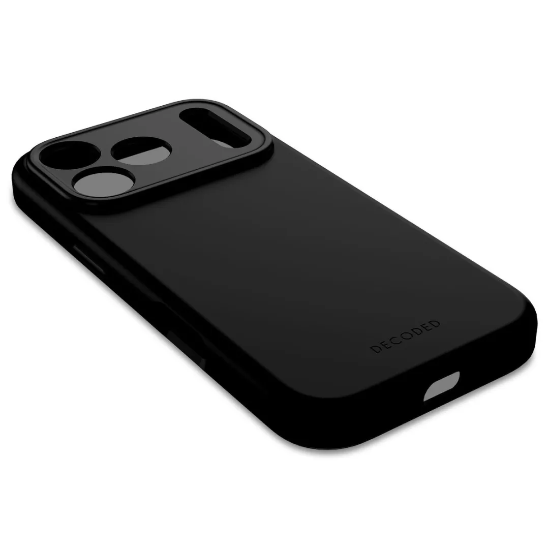 Decoded D25IPO17PBCS9PK Siliconen Hoesje iPhone 17 Pro - Zwart