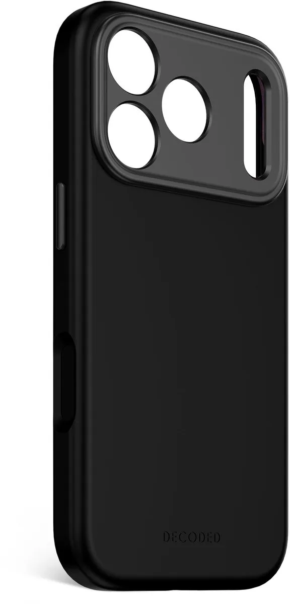 Decoded D25IPO17PBCS9PK Siliconen Hoesje iPhone 17 Pro - Zwart