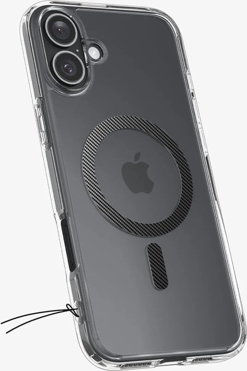 Spigen Ultra Hybrid ACS08077 iPhone 16 Plus Hoes - Transparant - afbeelding 6 van 6