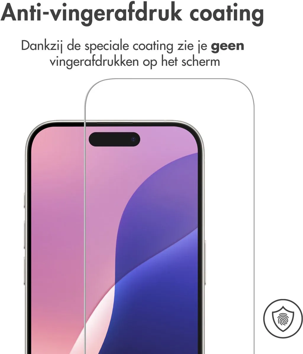 Imoshion Screenprotector iPhone 17 Pro Max - Gehard Glas