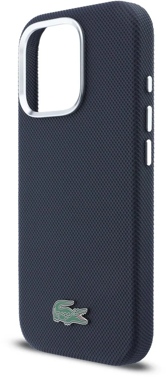 Lacoste Back Cover Case iPhone 16 Pro Max - Navy - MagSafe