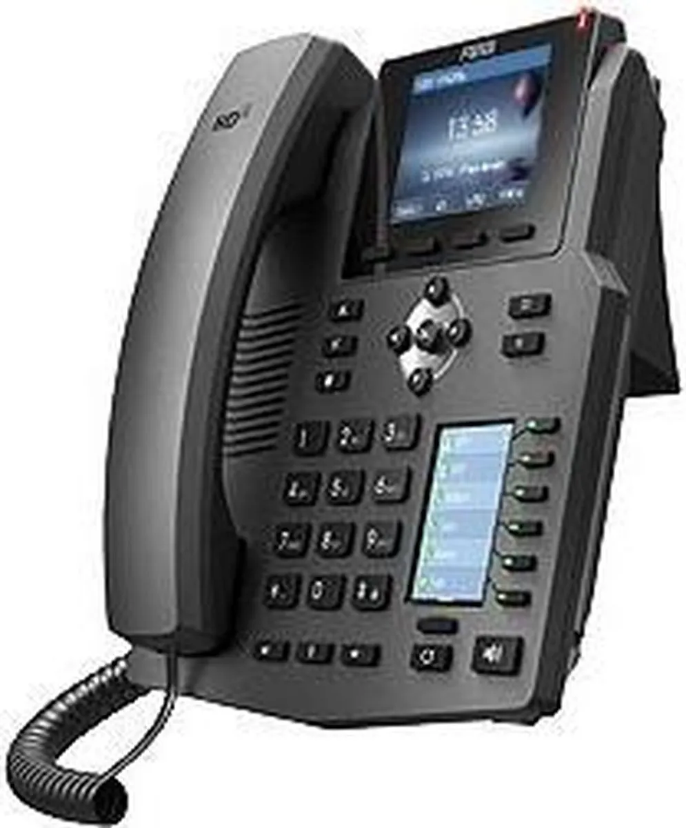 Fanvil X4 - VoIP telefoon - Antwoordapparaat - Zwart