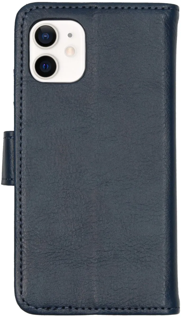 Imoshion Hoesje iPhone 12 Mini - 3 Pasjes - Donkerblauw
