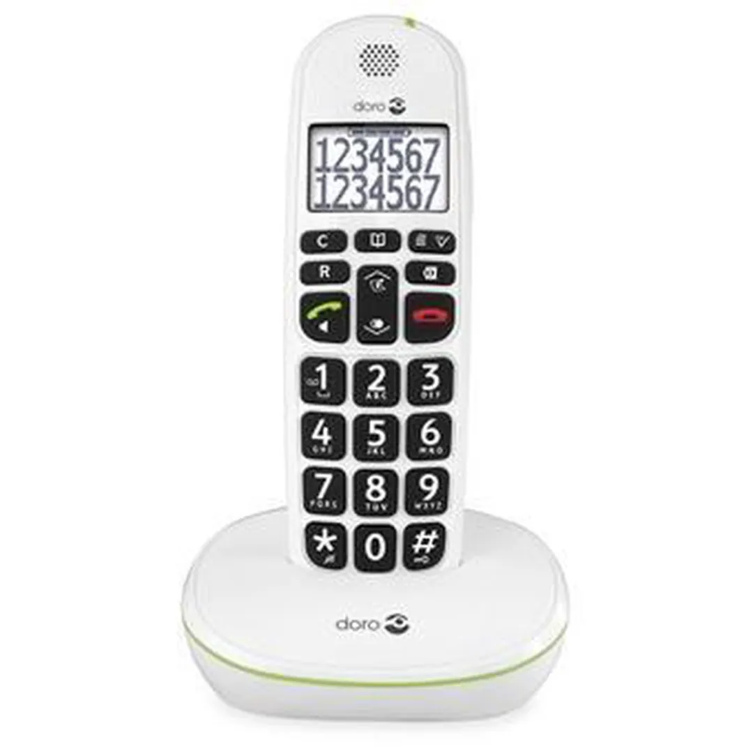Doro PhoneEasy 110 DECT Telefoon - Zwart - afbeelding 6 van 6