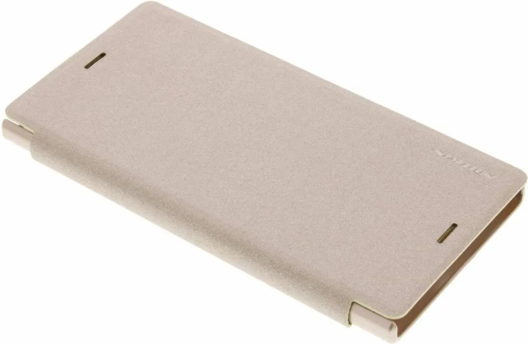Nillkin Sparkle Series Leather Case Sony Xperia XZ - Goud