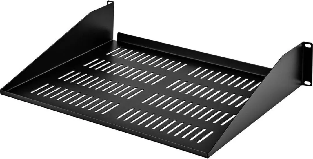 Renkforce RF-3432144 Apparaatbodem 19" - 2 HE - Zwart