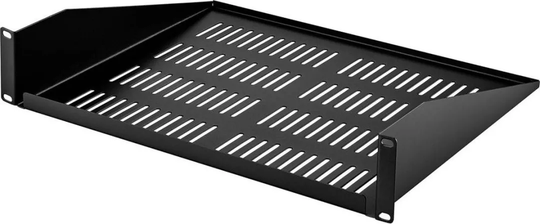 Renkforce RF-3432144 Apparaatbodem 19" - 2 HE - Zwart