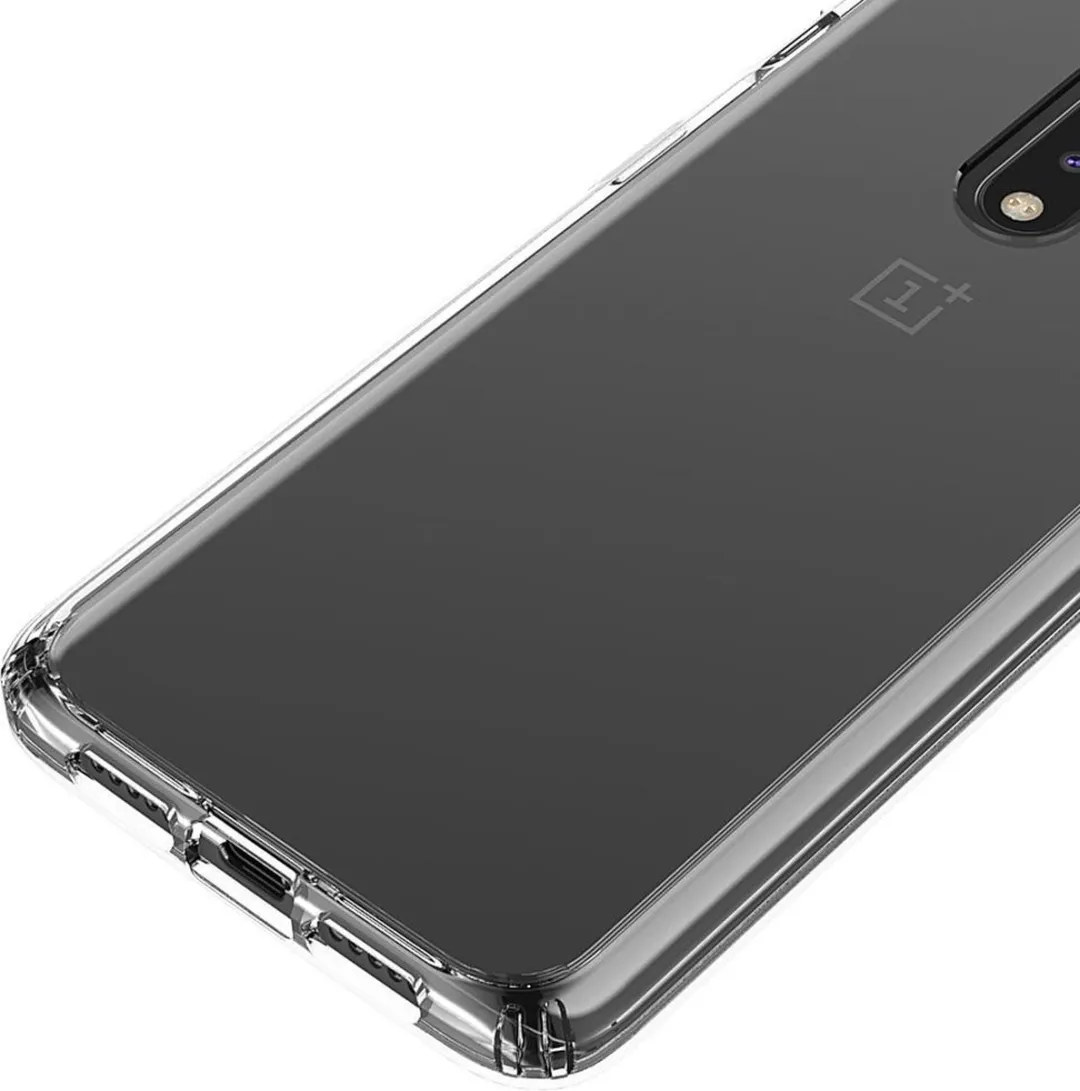 BMAX TPU Hoesje OnePlus 7 - Transparant