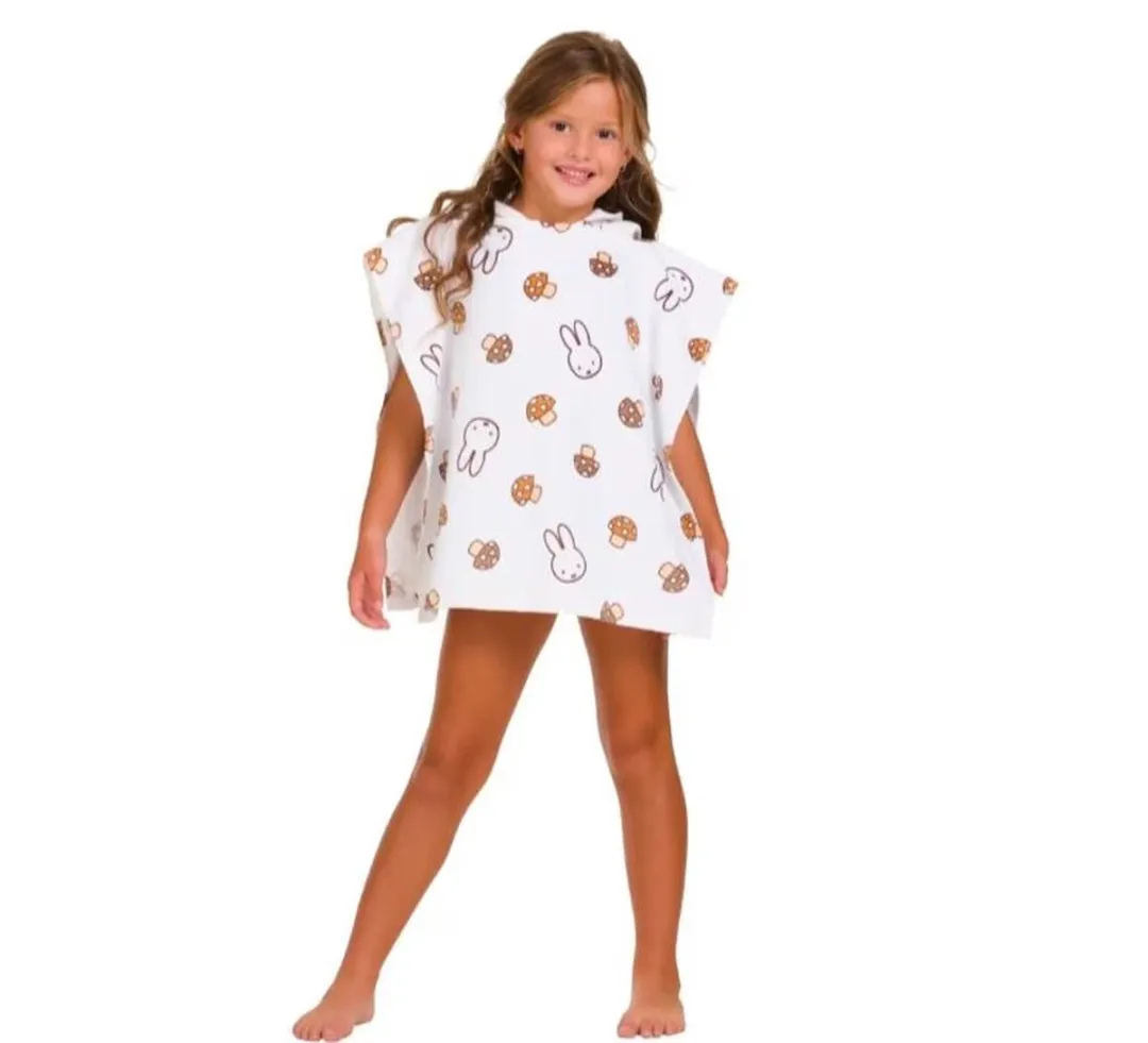 Nijntje Badponcho - One Size Wit