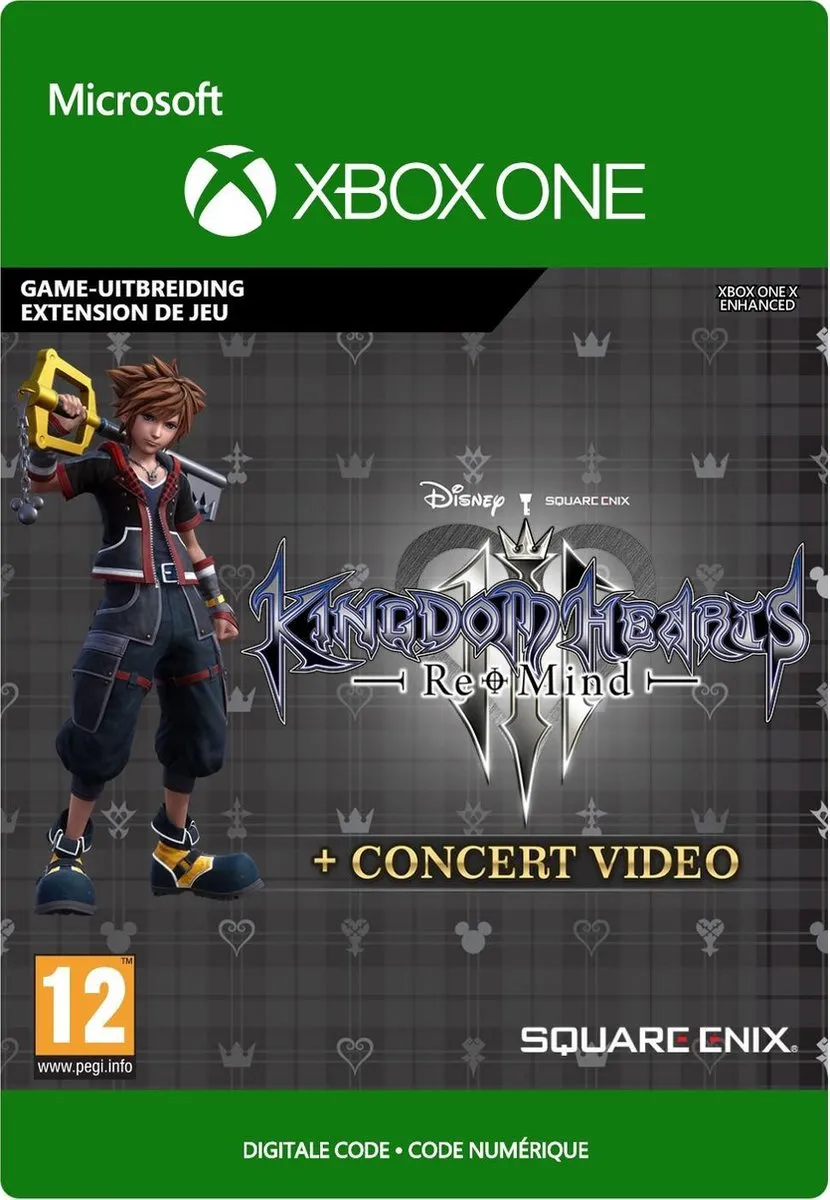 Square Enix Kingdom Hearts III Re Mind