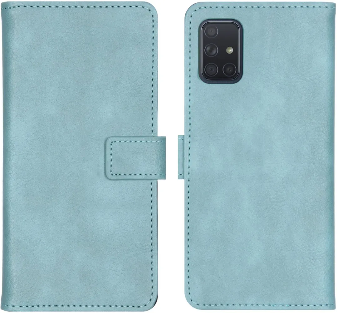 Imoshion Hoesje Samsung Galaxy A71 Lichtblauw - 3 Pasjes