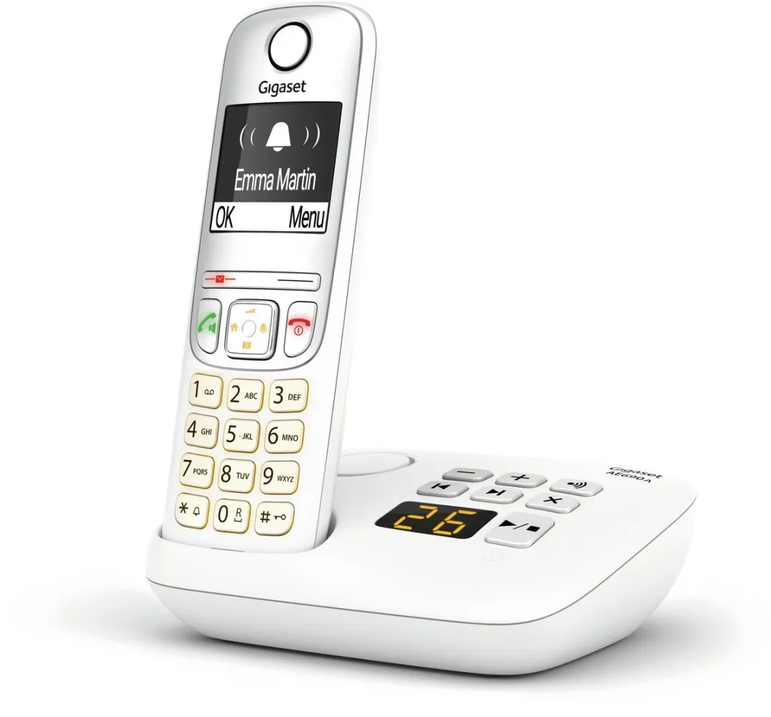Gigaset AE690A Analoge/DECT Telefoon - 1 Handset - Wit