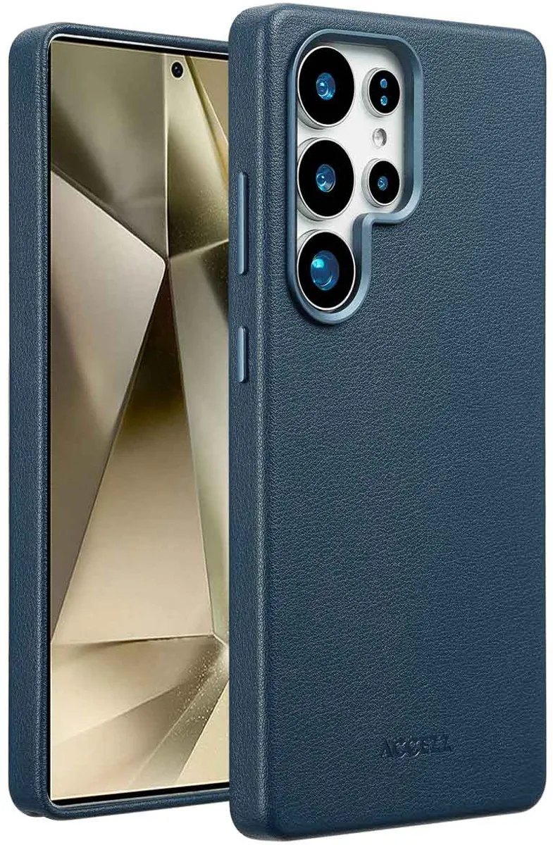 Accezz Hoesje Samsung Galaxy S25 Ultra Nightfall Blue