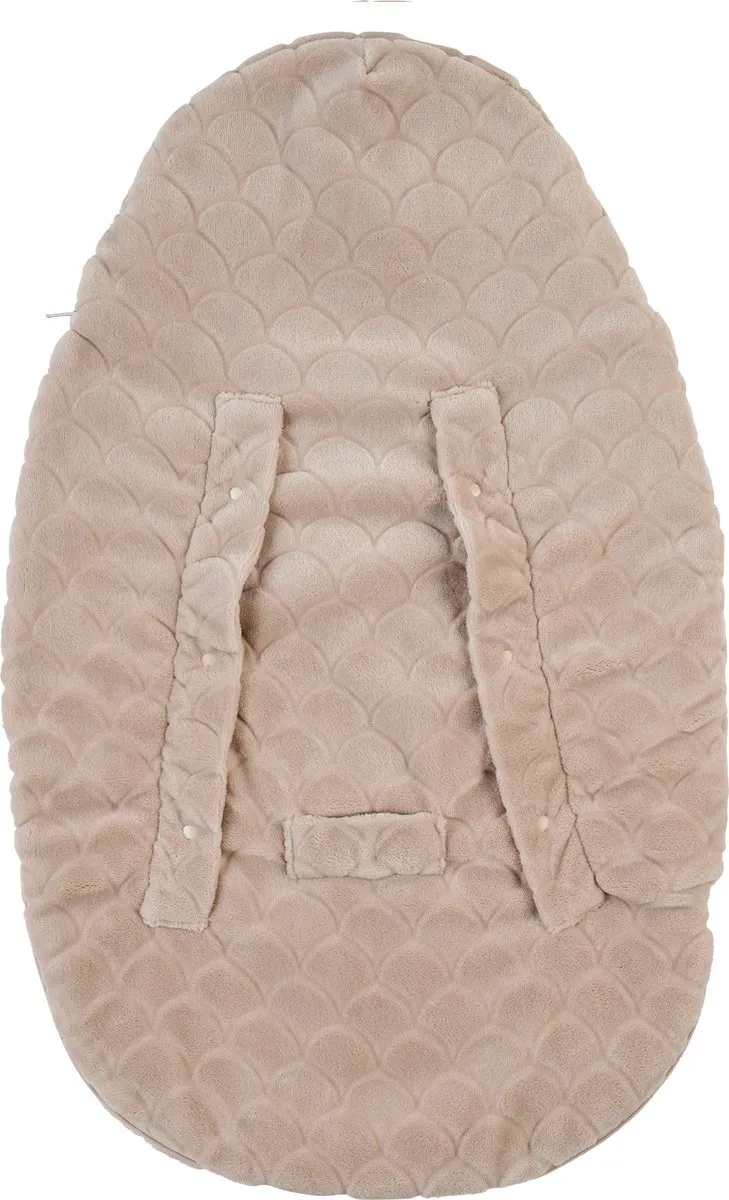 Nattou Lapidou Voetenzak 75cm - Wavy Zand