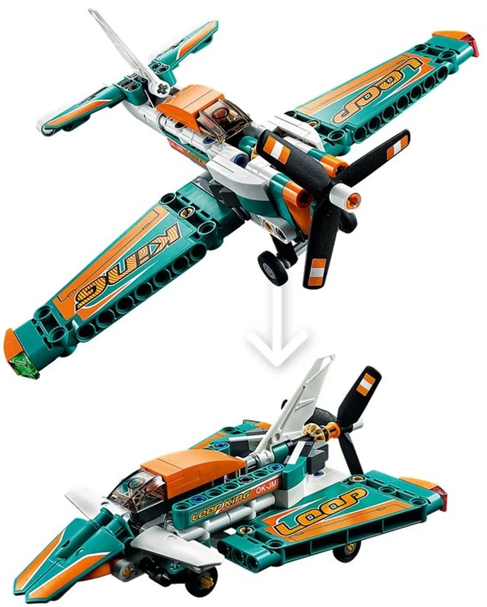 LEGO Technic Racevliegtuig 42117 - 564 Stukken
