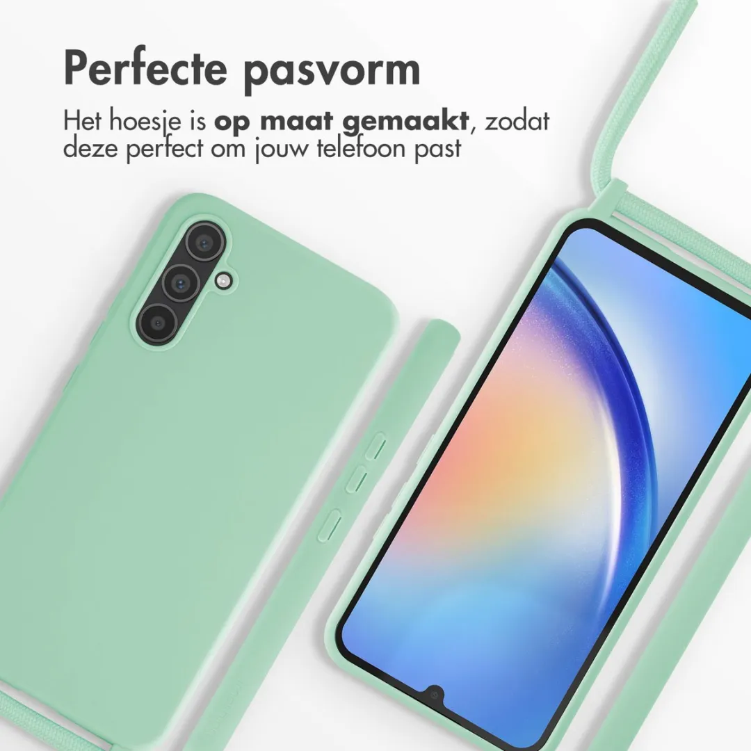 Imoshion Siliconen Hoesje Samsung Galaxy A34 5G - Mintgroen