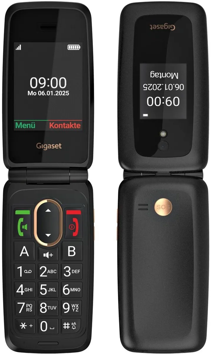 Gigaset GL795R Easyphone - 2.8" - 128MB - Zwart