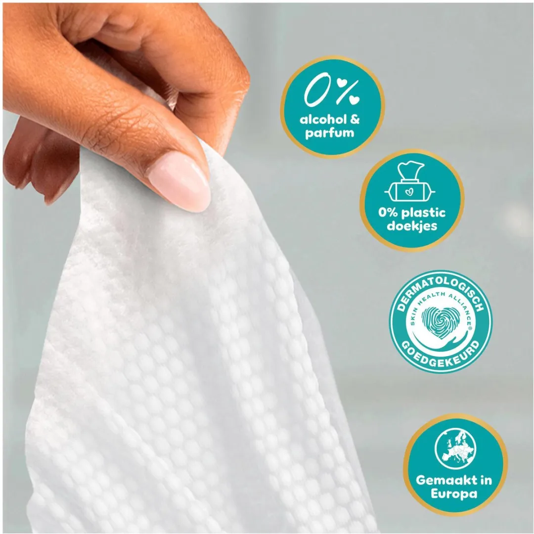 Pampers Aqua Soft Touch Babydoekjes - 540 Stuks