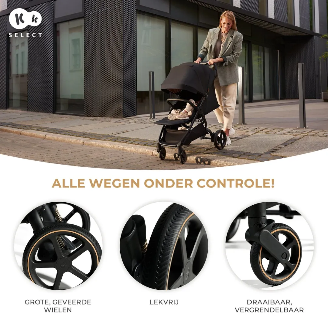 KinderKraft MITZY Buggy 360° - Groente - XL tot 27kg