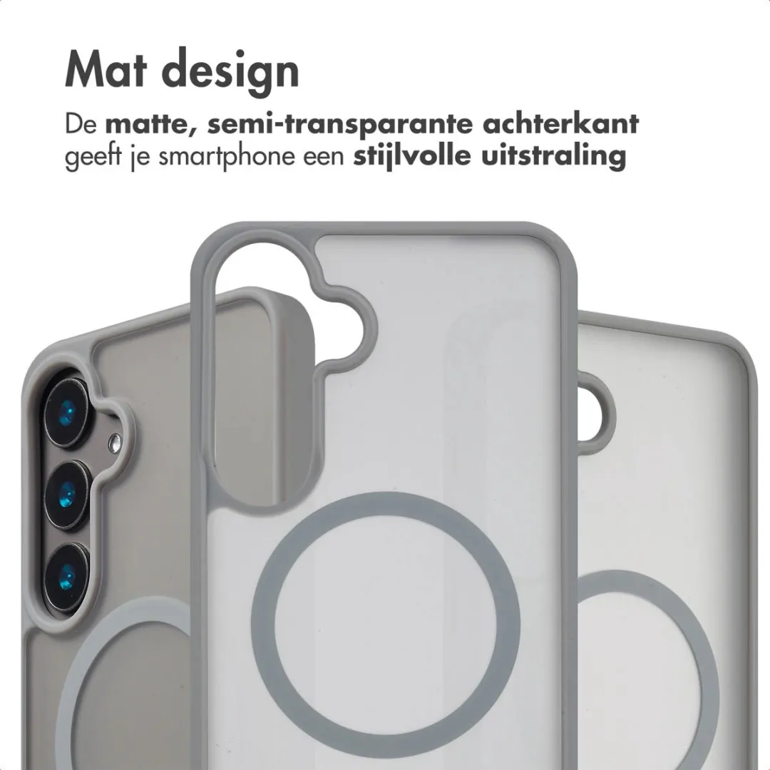 Imoshion Hoesje Samsung Galaxy S24 Plus Grijs - MagSafe