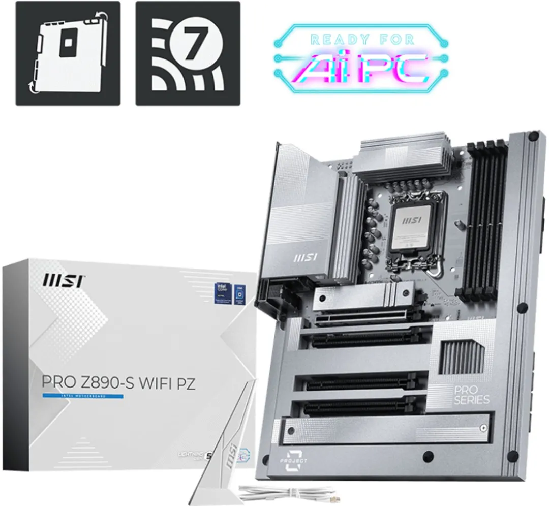 MSI PRO Z890-S WIFI PZ Moederbord - ATX - afbeelding 6 van 6