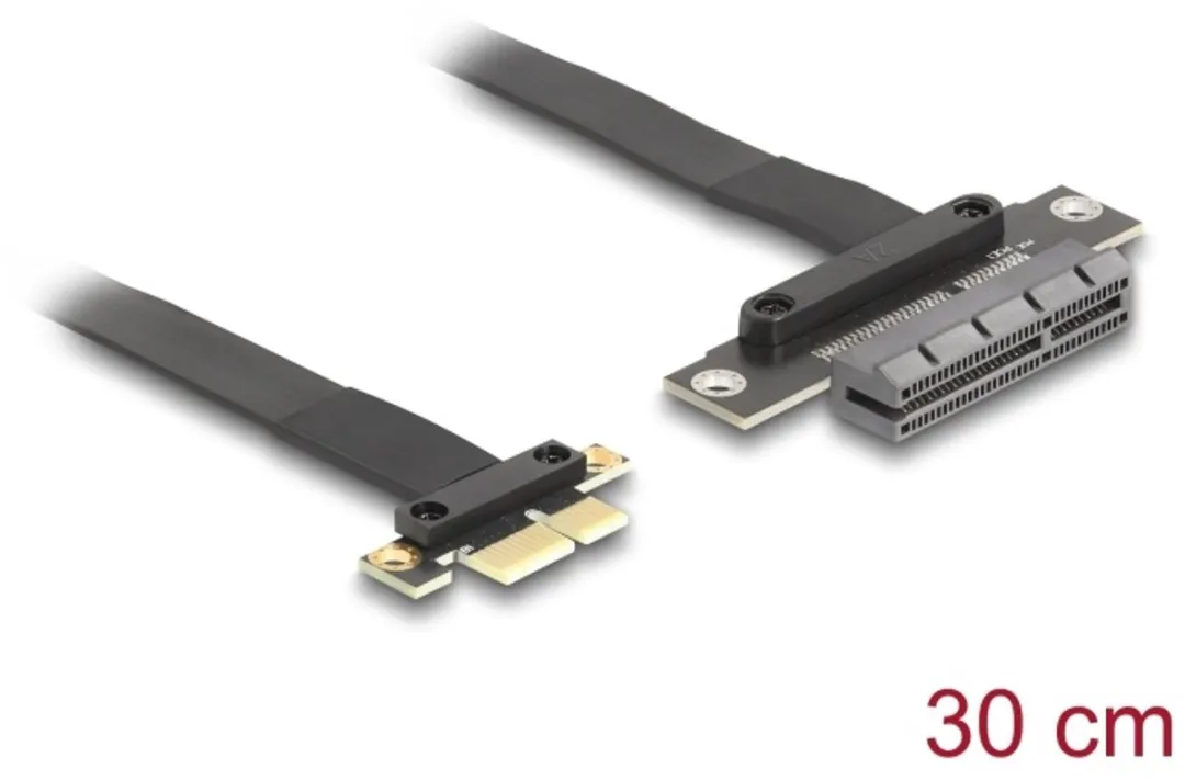 Delock 81495 PCIe Riserkaart x1 naar x4