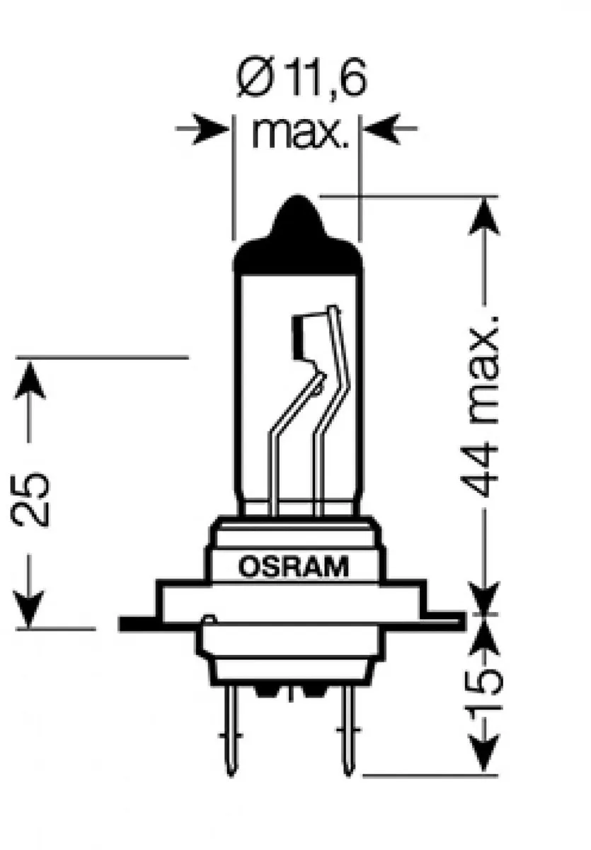 Osram Moto Lamp 900 TDM 5PS 2002-2007