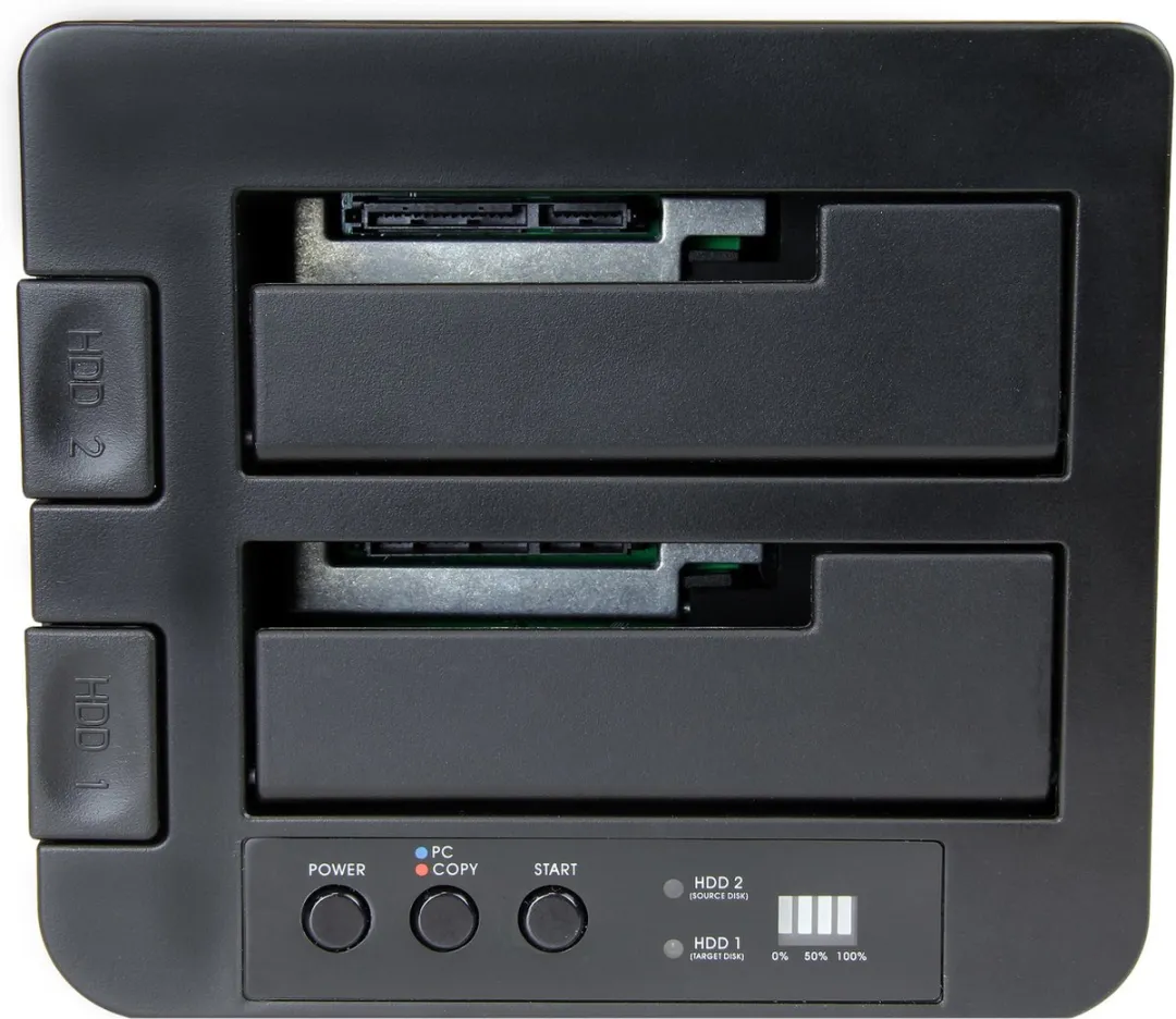 Startech SDOCK2U313R USB 3.1 SATA Harde Schijf Duplicator - Zwart