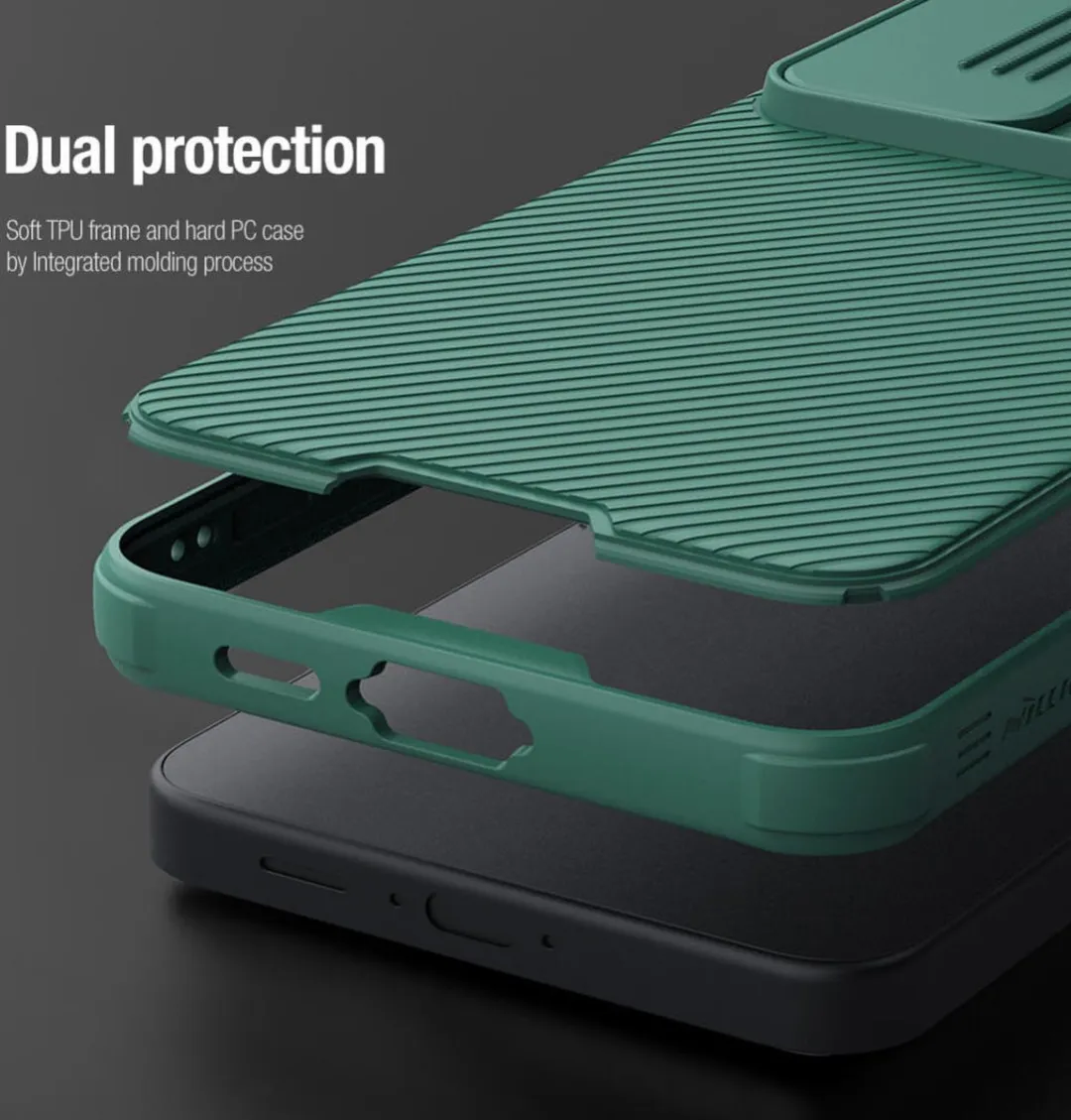 Nillkin CamShield Hoesje Samsung Galaxy S24 FE - Zwart
