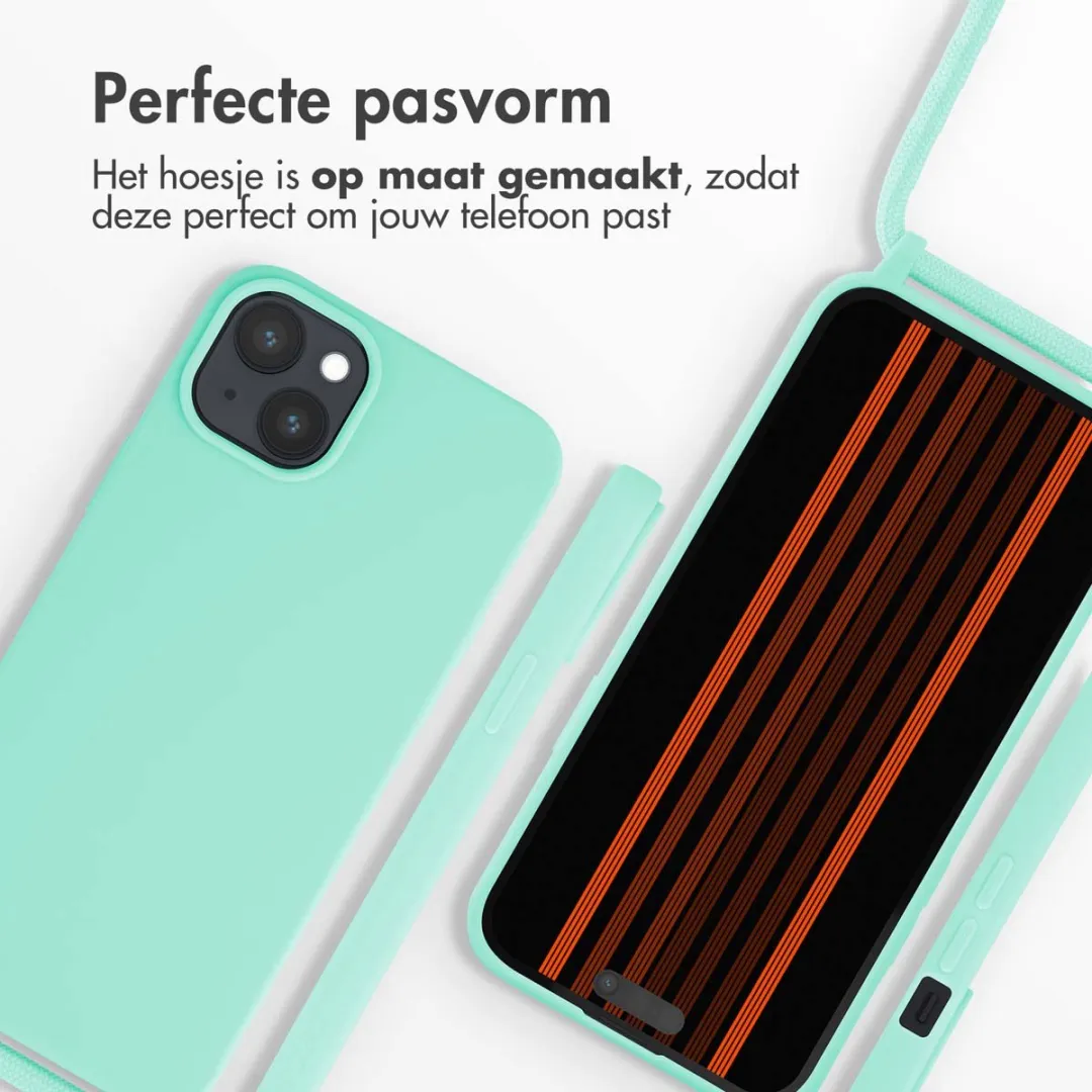 Imoshion iPhone 15 Plus Siliconen Hoesje Mintgroen