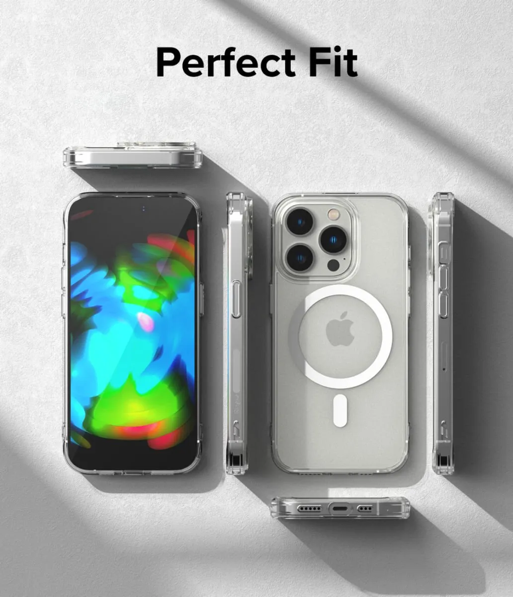 Ringke Fusion MagSafe ACS-04711 Hoesje - iPhone 14 Pro Max - Transparant