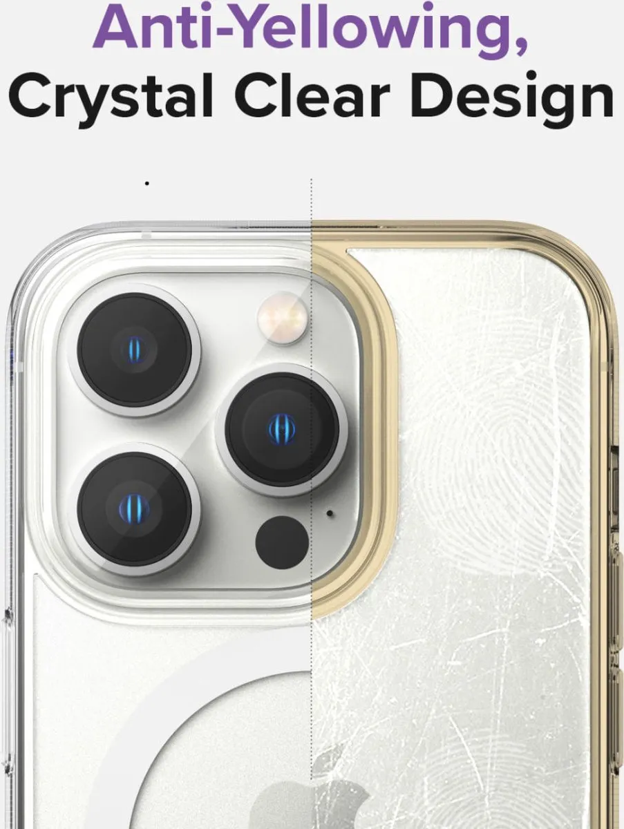 Ringke Fusion MagSafe ACS-04711 Hoesje - iPhone 14 Pro Max - Transparant