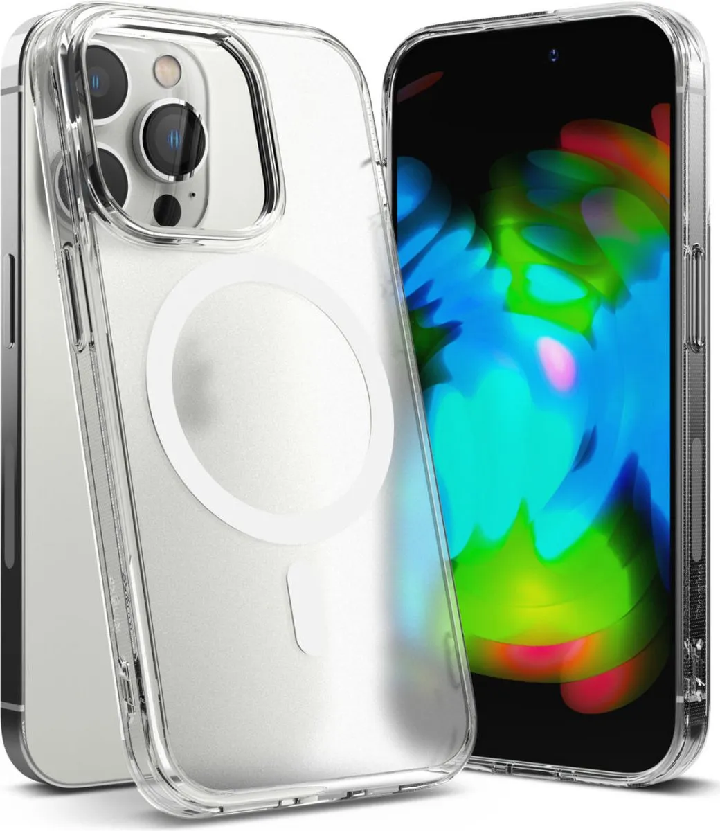 Ringke Fusion MagSafe ACS-04711 Hoesje - iPhone 14 Pro Max - Transparant - afbeelding 6 van 6