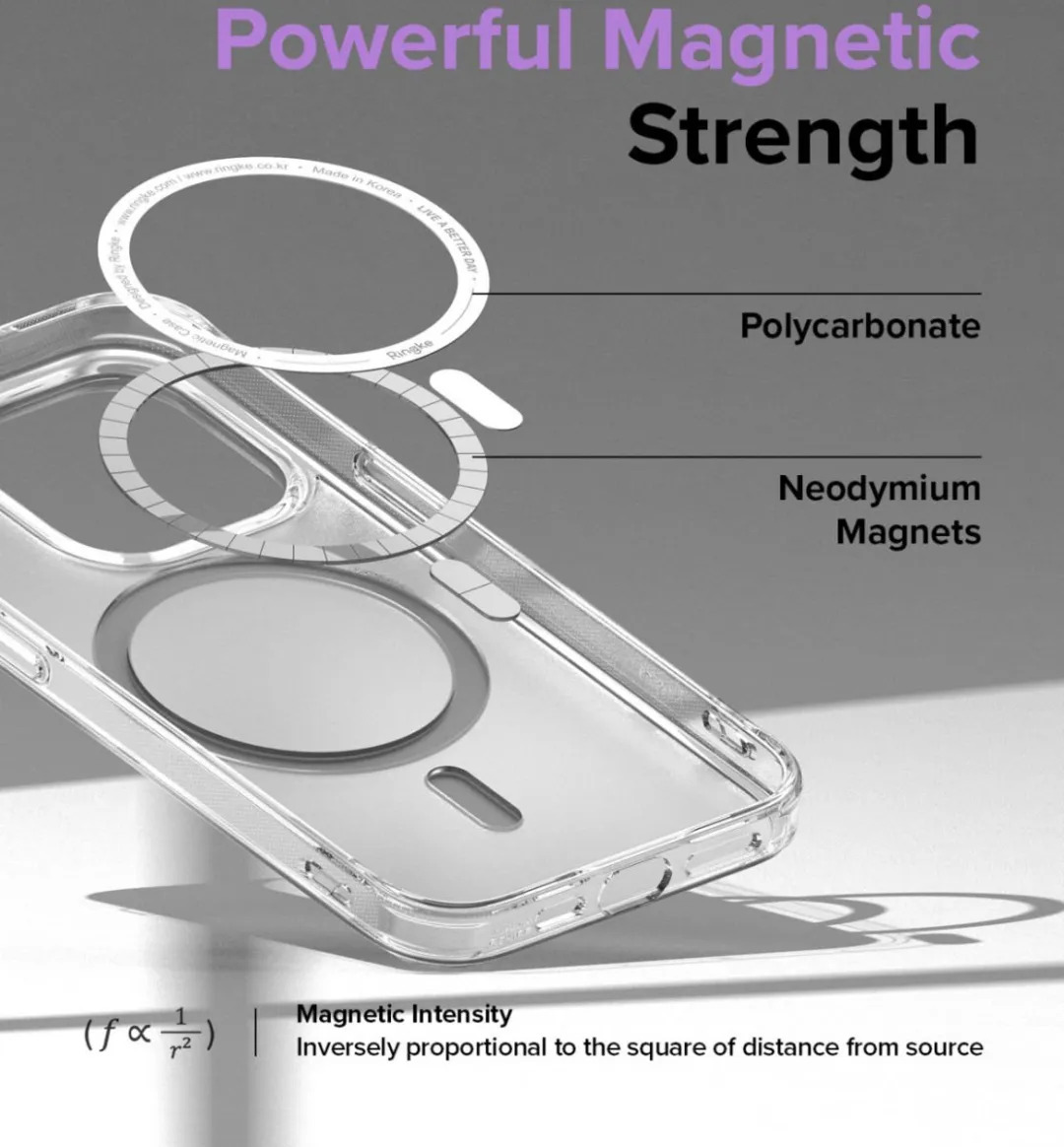 Ringke Fusion MagSafe ACS-04711 Hoesje - iPhone 14 Pro Max - Transparant