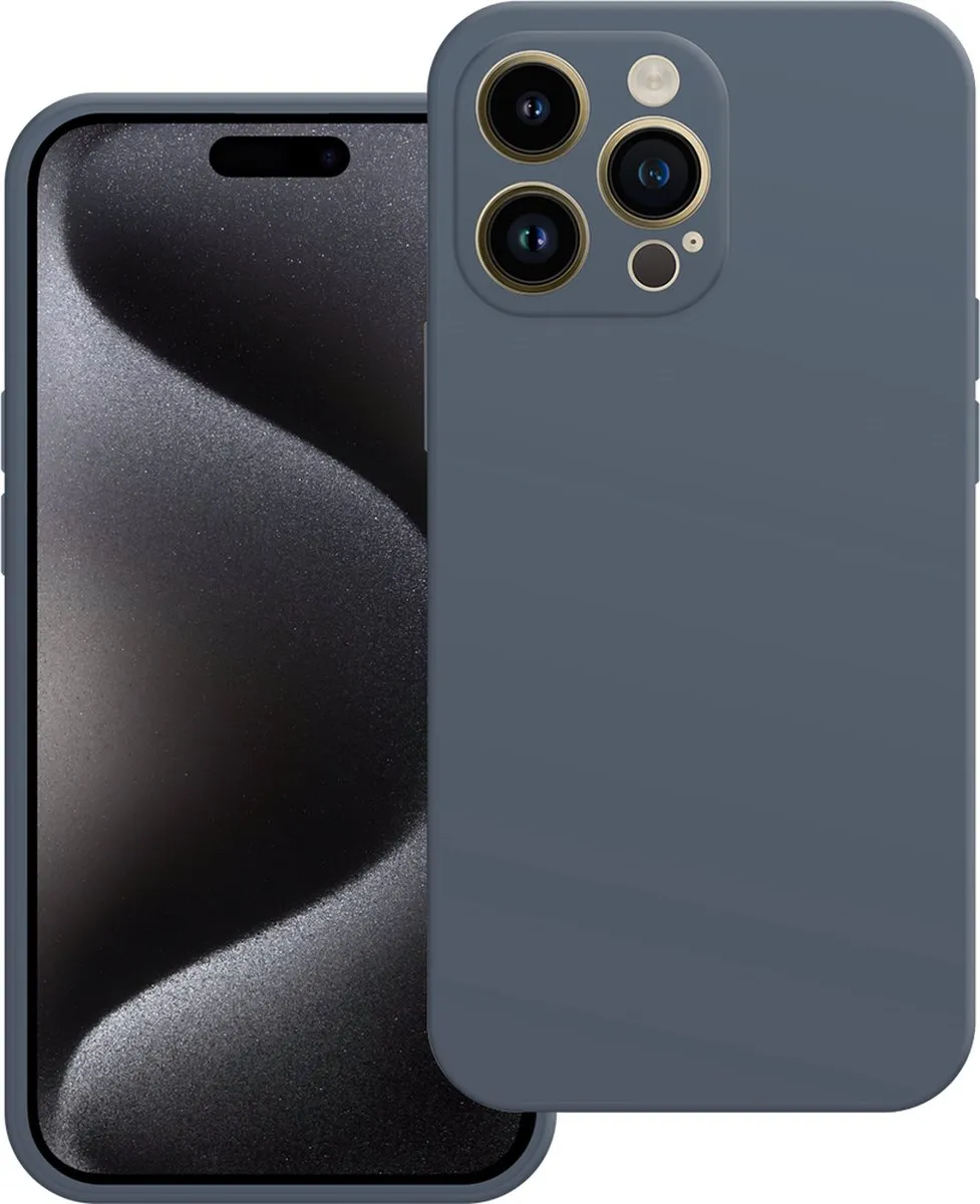 Just in Case Cazy Hoesje iPhone 15 Pro Max - Blauw - 8132765